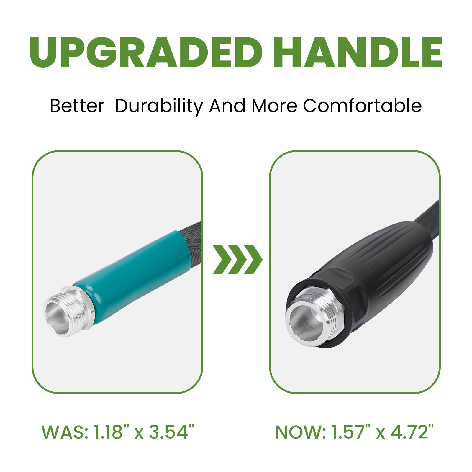 LINEX Lightweight Garden Hose 25 ft Ultra Flexible, Kink-Free for Outdoor Water Hose Non-Expanding, Burst-Resistant, Heavy Duty RV Hose 5/8 inch