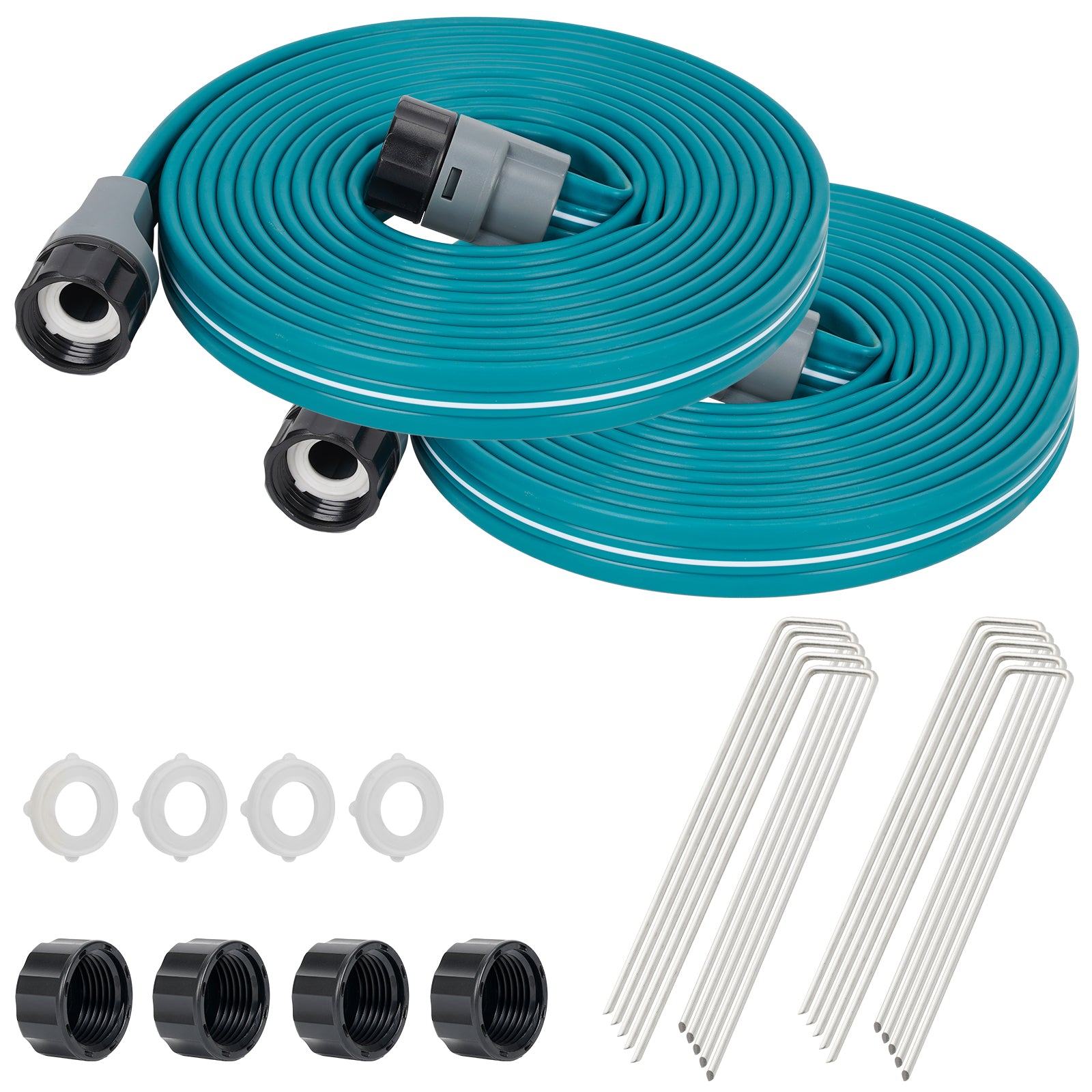 Springkler Hose LINEX Sprinkler Soaker Hose for Garden Lawn Watering Hose with Hose St ...